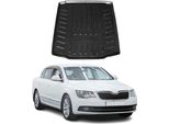 Rivestimento Del Bagagliaio Per Skoda Superb 2013-2025 In Gomma Tpe Nero