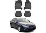 2008-2014 Seat Exeo Tappetini Tpe Nero 4 Pz