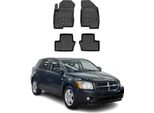 2006-2012 Dodge Caliber Tappetini Tpe Nero 4 Pz