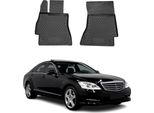 2005-2013 Mercedes Classe S W221 Tappetini Tpe Nero 1 Pezzo