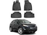 2008-2015 Lexus RX350 Tappetini Tpe Nero 4 Pezzi
