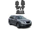 2013-2016 Nissan Pathfinder R52 Tappetini Tpe Nero 5 Pz