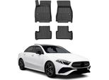 2018-2025 Mercedes Classe A W177 Tappetini Tpe Nero 4 Pz