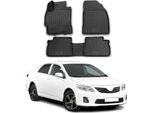 2006-2013 Toyota Corolla FußMatten Tpe Schwarz 4 Tlg