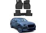2022-2025 Mazda CX-60 Tappetini Tpe Nero 3 Pezzi