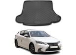 Tappetino Per Bagagliaio Per Lexus Ct 200H 2010-2017 In Gomma Tpe Nero