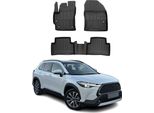 2022-2025 Toyota Corolla Cross FußMatten Tpe Schwarz 3 Tlg