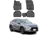 2017-2024 Mitsubishi Eclipse Cross Tappetini Tpe Nero 4 Pz