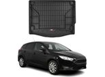 Omac Rivestimento In Gomma Per Ford Focus Hatchback 2010-2018 5 Porte Tpe Nero