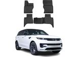 2013-2021 Land Rover Range Rover Lw Tappetini Tpe Nero 4 Pz