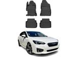 2016-2025 Subaru Impreza Tappetini Tpe Nero 4 Pezzi