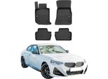 2021-2025 Bmw Serie 2 Coupé G42 Tappetini Tpe Nero 4 Pz