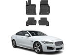 2015-2025 Jaguar Xe Tappetini Tpe Nero 4 Pezzi