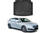 Omac Rivestimento Del Bagagliaio In Gomma Per Skoda Scala 2019-2025 Rivestimento Del Bagagliaio In Tpe Nero