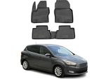 2010-2019 Ford C-Max Tappetini Tpe Nero 4 Pz