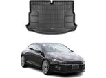 Omac Rivestimento Del Bagagliaio In Gomma Per Vw Scirocco 2007-2017 Rivestimento Del Bagagliaio In Tpe Nero