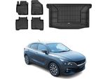 Set Di Tappetini E Rivestimenti Per Il Bagagliaio Omac Per Suzuki Baleno 2015-2025 In Gomma 5X