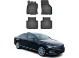 2014-2019 Vw Passat B8 Tappetini Tpe Nero 4 Pz