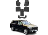 2019-2025 Mercedes Classe Gls X167 Tappetini Tpe Nero 4 Pz