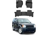 2004-2009 Land Rover Discovery 3 FußMatten Tpe Schwarz 3 Tlg