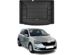 Omac Rivestimento Del Bagagliaio In Gomma Per Skoda Fabia 2014-2021 Rivestimento Del Bagagliaio In Tpe Nero