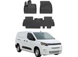 2018-2025 Citroen Berlingo Tappetini Tpe Nero 3 Pz