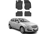 2004-2014 Opel Astra H Tappetini Tpe Nero 4 Pz