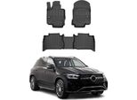 2020-2024 Mercedes Gle Coupé C167 Tappetini Tpe Nero 3 Pz