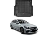 Omac Rivestimento Del Bagagliaio In Gomma Per Mercedes Classe C S205 2014-2025 Tpe Nero