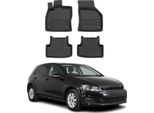 2012-2024 Vw Golf Vii Golf Vii Alltrack Omac Tappetini In Gomma Premium Tpe Nero