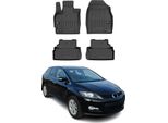 2006-2012 Mazda CX-7 Awd Fwd Tappetini Tpe Nero 4 Pezzi