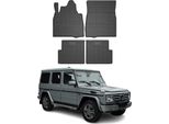 2012-2018 Mercedes Classe G Tappetini In Gomma Nera 4 Pezzi