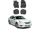 2009-2016 Subaru Legacy Sd Sw Tappetini Tpe Nero 4 Pz