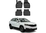 2019-2025 Skoda Kamiq Tappetini Tpe Nero 4 Pz
