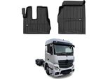 2011-2019 Mercedes Actros MP4 Tappetini Tpe Nero 2 Pezzi