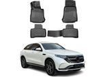 Omac Tappetini In Gomma Per Mercedes Eqc N293 2019-2023 Tappetini Auto Nero 4X