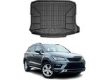 Omac Rivestimento Del Bagagliaio In Gomma Per Seat Ateca 2016-2025 Rivestimento Del Bagagliaio In Tpe Nero