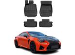 2014-2025 Lexus Rc Tappetini Tpe Nero 4 Pz