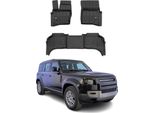 2019-2025 Land Rover Defender Tappetini Tpe Nero 3 Pz