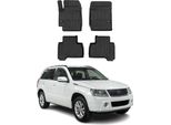 2005-2014 Suzuki Grand Vitara Tappetini Tpe Nero 4 Pz