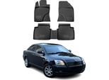 2008-2018 Toyota Avensis Tappetini Tpe Nero 4 Pezzi
