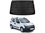 Rivestimento Del Bagagliaio Per Citroen Nemo Estate Sx 2007-2018 Gomma Nera