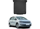 Tappetino Per Bagagliaio Vaschetta Per Vw Sharan 2010-2021 Gomma Tpe Nero