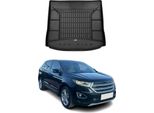 Omac Rivestimento Del Bagagliaio In Gomma Per Ford Edge 2014-2024 Rivestimento Del Bagagliaio In Tpe Nero