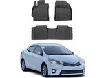 2012-2018 Toyota Corolla Kombi Limo FußMatten Tpe Schwarz 3 Tlg