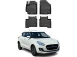 2017-2025 Suzuki Swift Tappetini Tpe Nero 4 Pz