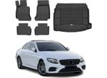 Set Di Tappetini E Rivestimenti Per Il Bagagliaio Omac Per Mercedes Classe E W213 2016-2025 In Gomma