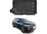 Omac Rivestimento Del Bagagliaio In Gomma Per Vw T-Cross 2018-2025 Rivestimento Del Bagagliaio In Tpe Nero