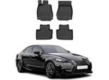 2014-2025 Lexus Is Limo Tappetini Tpe Nero 4 Pz