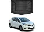 Omac Rivestimento Del Bagagliaio In Gomma Per Toyota Yaris 2011-2019 Rivestimento Del Bagagliaio In Tpe Nero